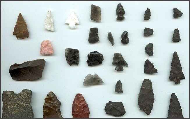 Native American artifacts.