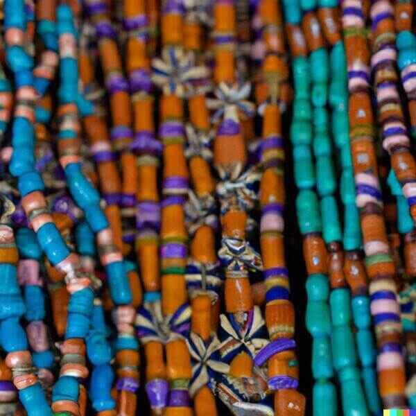 Native American necklace.