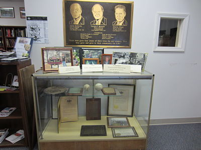 military display cases
