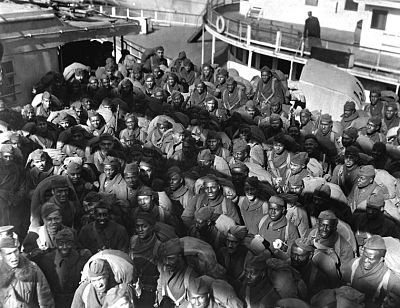 Part of Squadron "A," 351st Field Artillery.