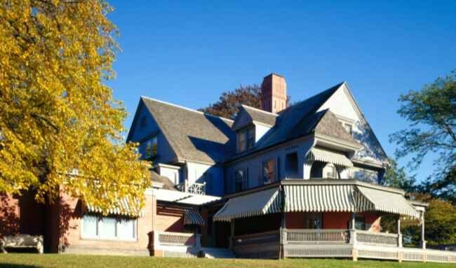 FDR's home Sagamore Hill in Oyster Bay, Long Island, New York.