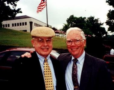 Admirals James Eckelberger and Robert Shumaker.