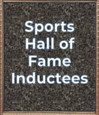 logo for lawrence county historical society sports hall of fame inductees