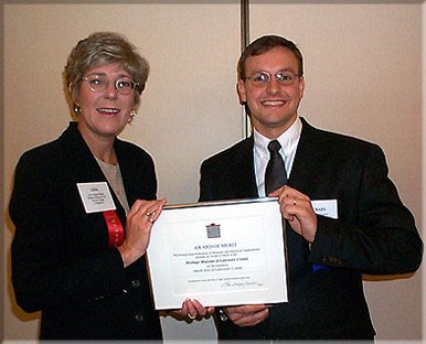 photo of MIchael Waddington site designer and award winner of our original 1999 website named I Love History