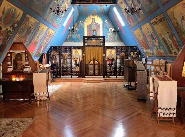 Chapel at the Ellwood City Orthodox Monastery of the Transfiguration.
