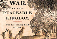 section of book cover from war in the peaceable kingdom by brady h crytzer